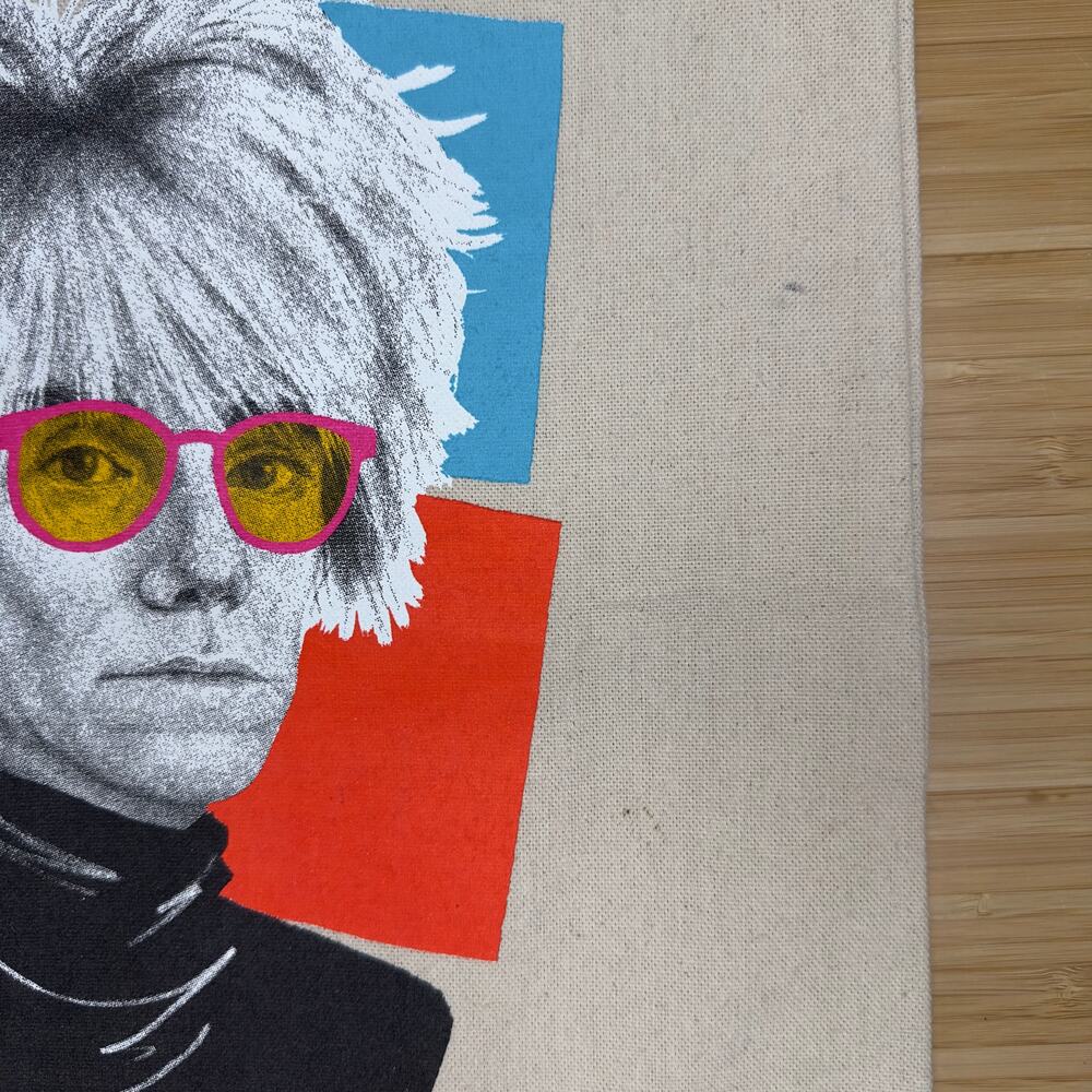 Astek x Terry Crews Andy Warhol Collaboration Promotional‎ Tote Canvas Bag Artsy - Picture 4 of 7